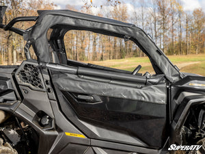 Can-Am Commander Primal Soft Cab Enclosure Upper Doors - Doors & Rear Windshield