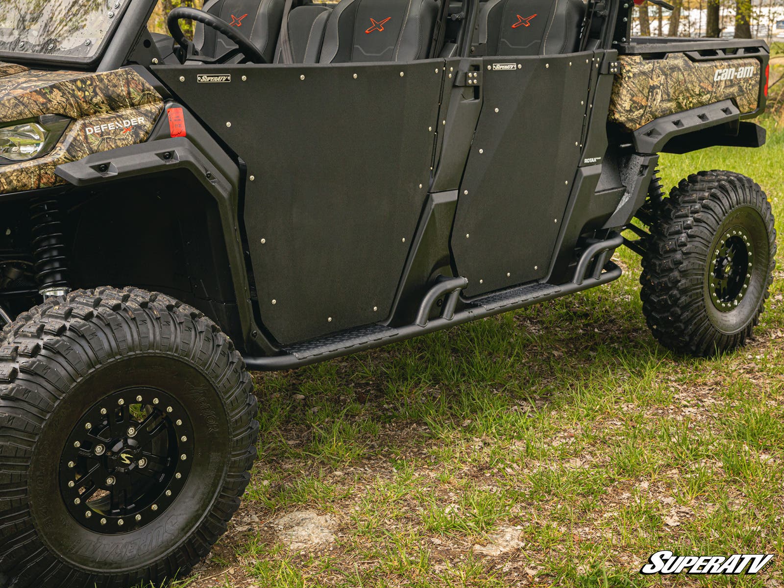Can-Am Defender HD7 MAX Heavy-Duty Nerf Bars