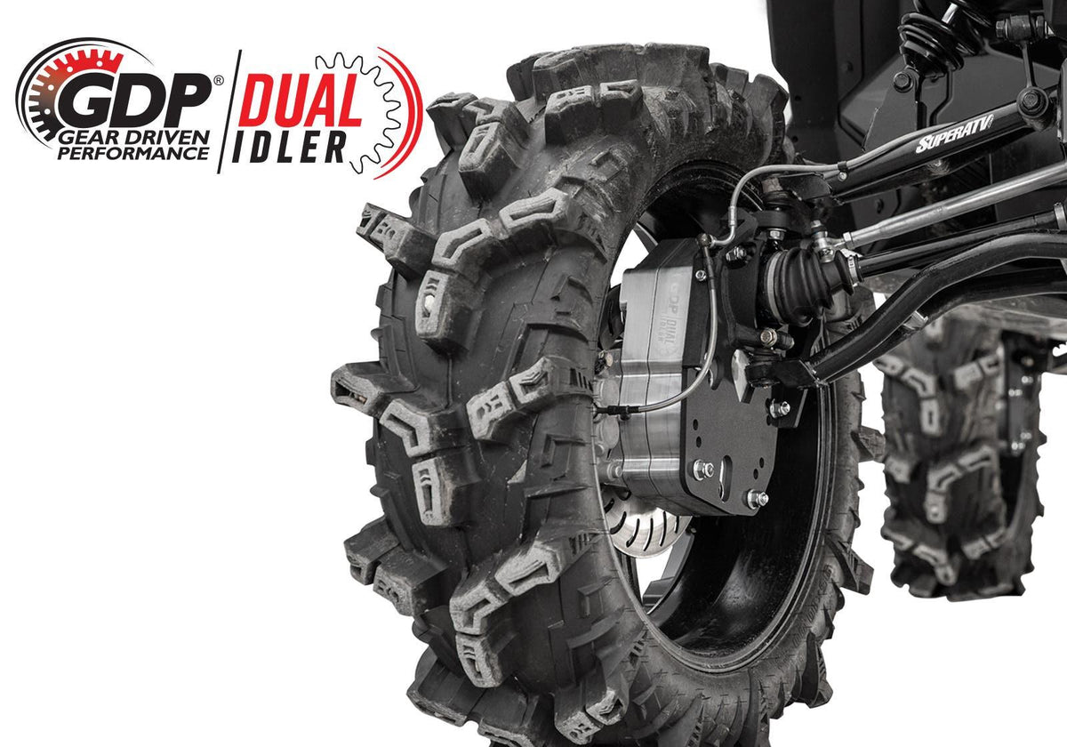Can-Am Maverick Sport 6in. Portal Gear Lift - XMR/XRC/XXC - Dual Idler - 60% Gear Reduction - Billet Housing