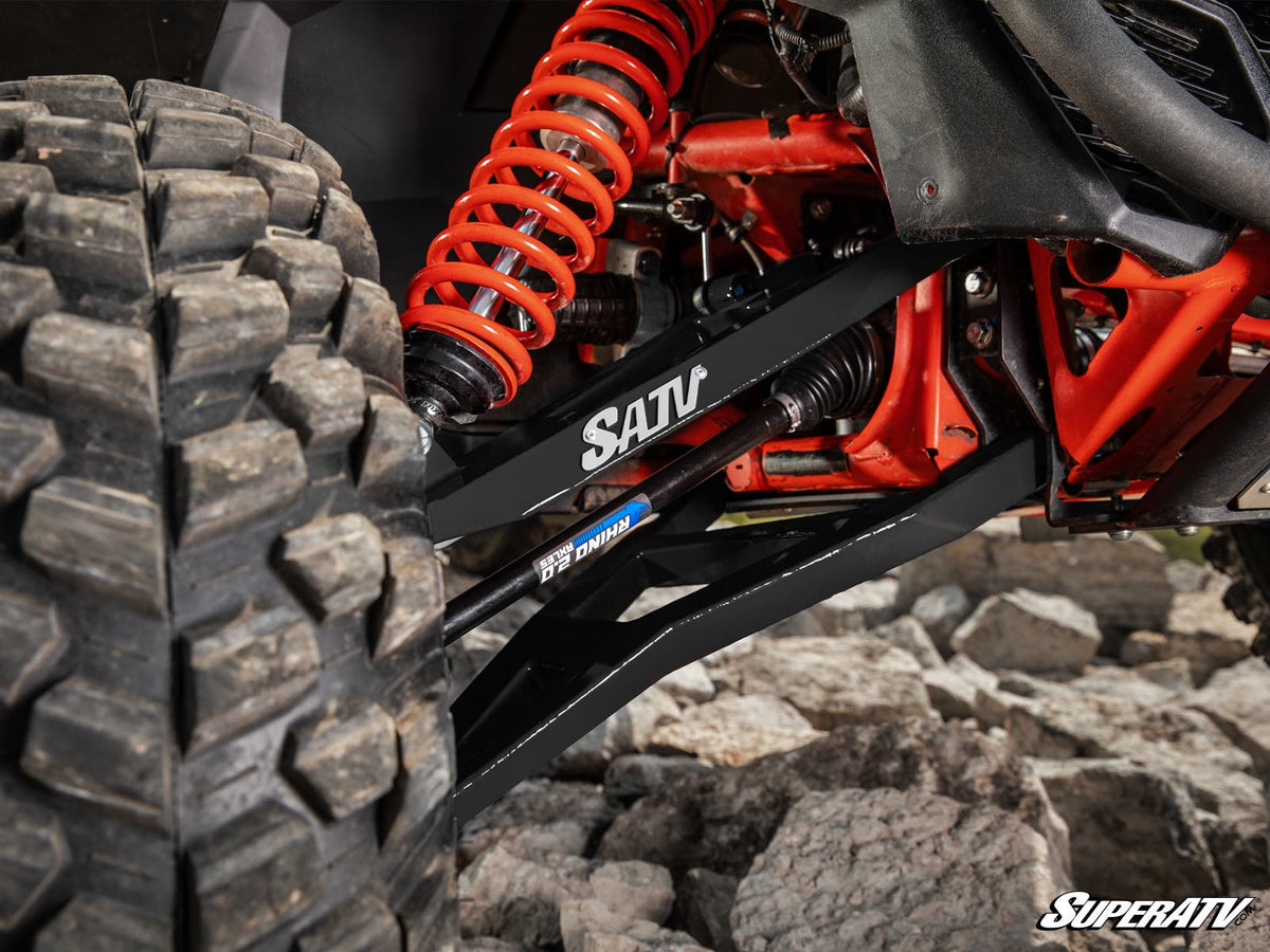 Can-Am 1.5in. Offset Boxed A-Arms | Black | 72in. Wide