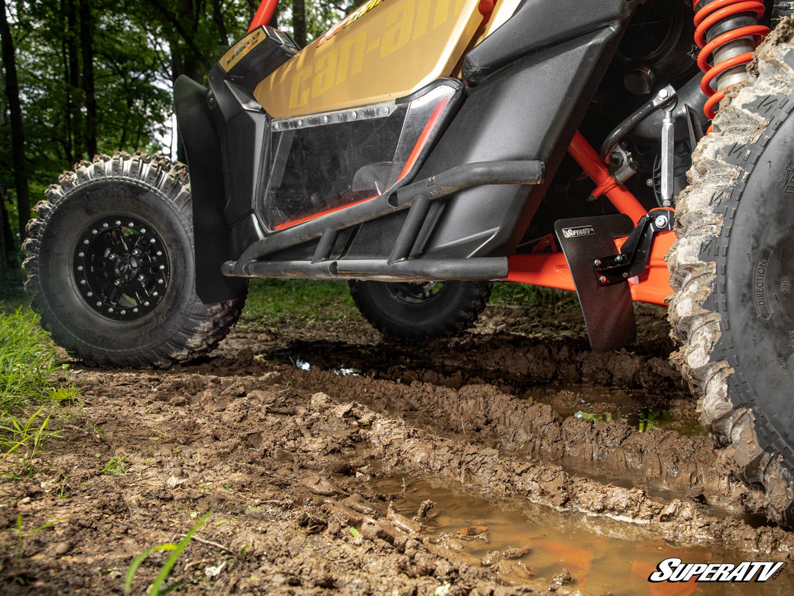 Can-Am Maverick X3 Mud Flaps - OEM Trailing Arms