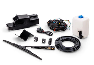 Electric UTV Windshield Wiper Kit for SuperATV MaxDrive Power Flip Glass Windshields - FGWS-CA-COM