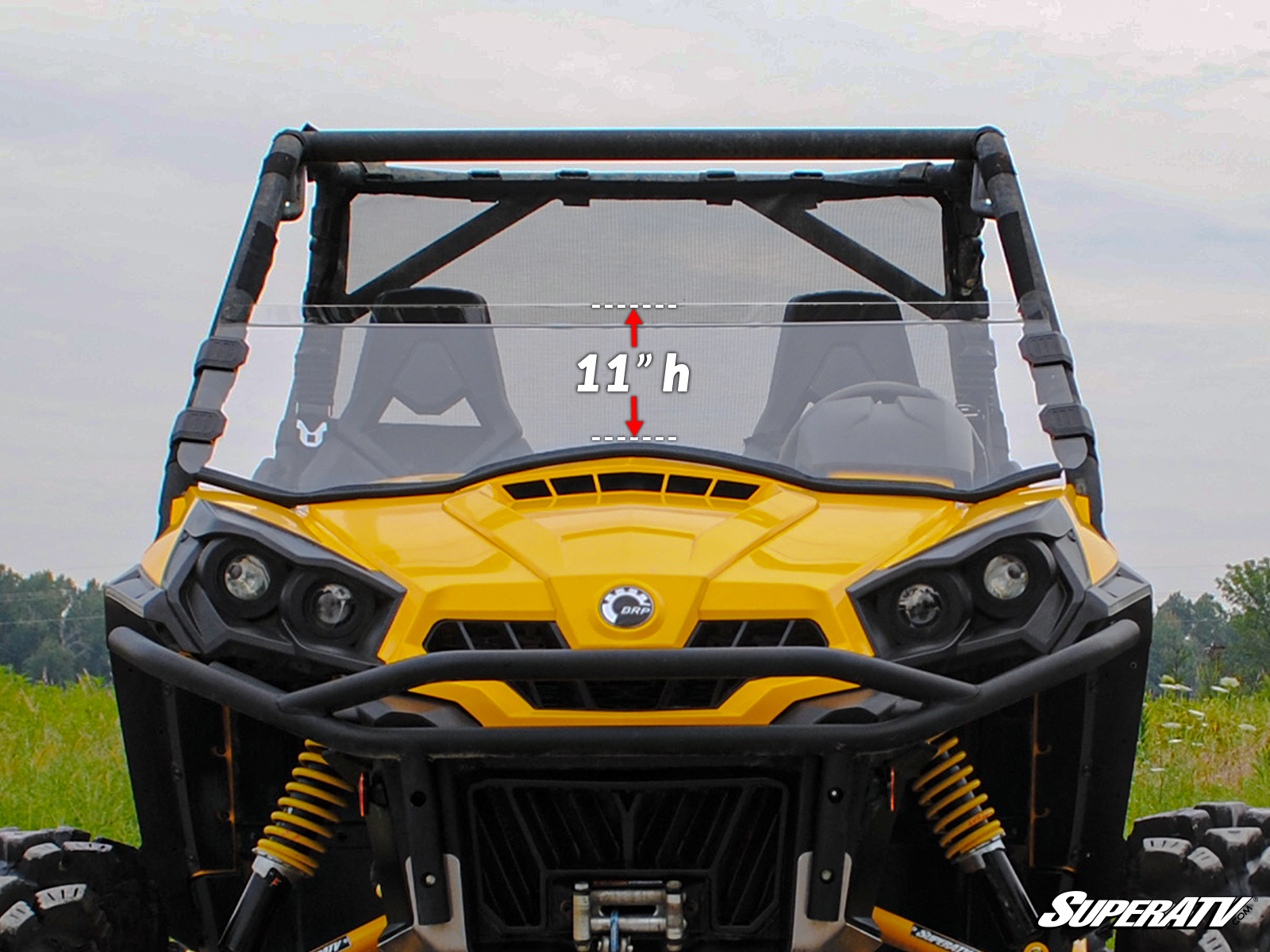 Can-Am Commander Half Windshield