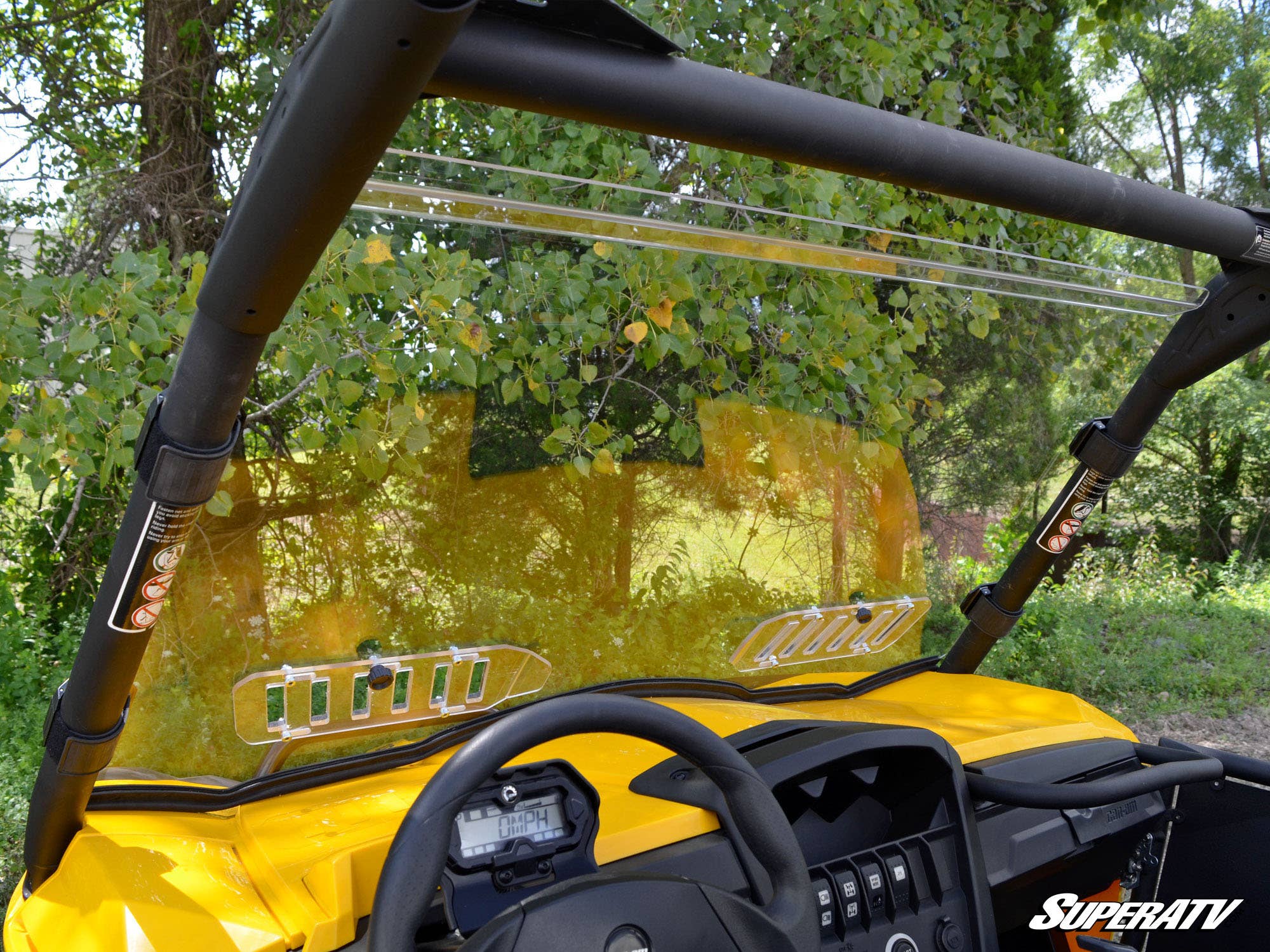 Can-Am Commander Vented Full Windshield