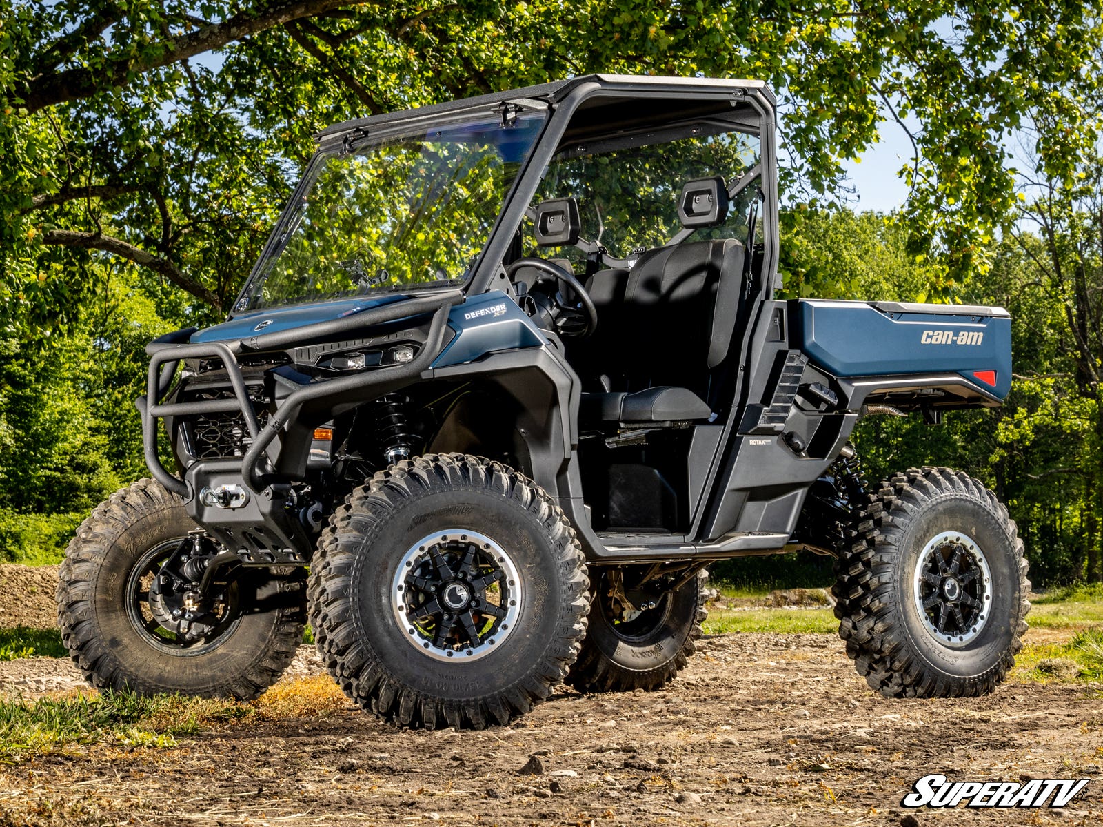Can-Am Defender HD11 4in. Portal Gear Lift - 2 Seat - Dual Idler - 15% Gear Reduction - Billet Housing
