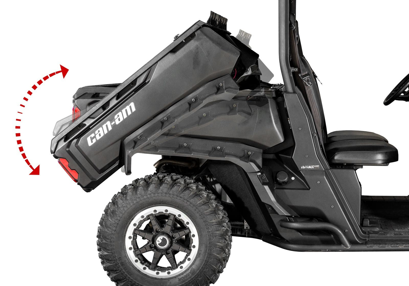 Can-Am Defender Electric Dump Bed Kit - 2016-2021
