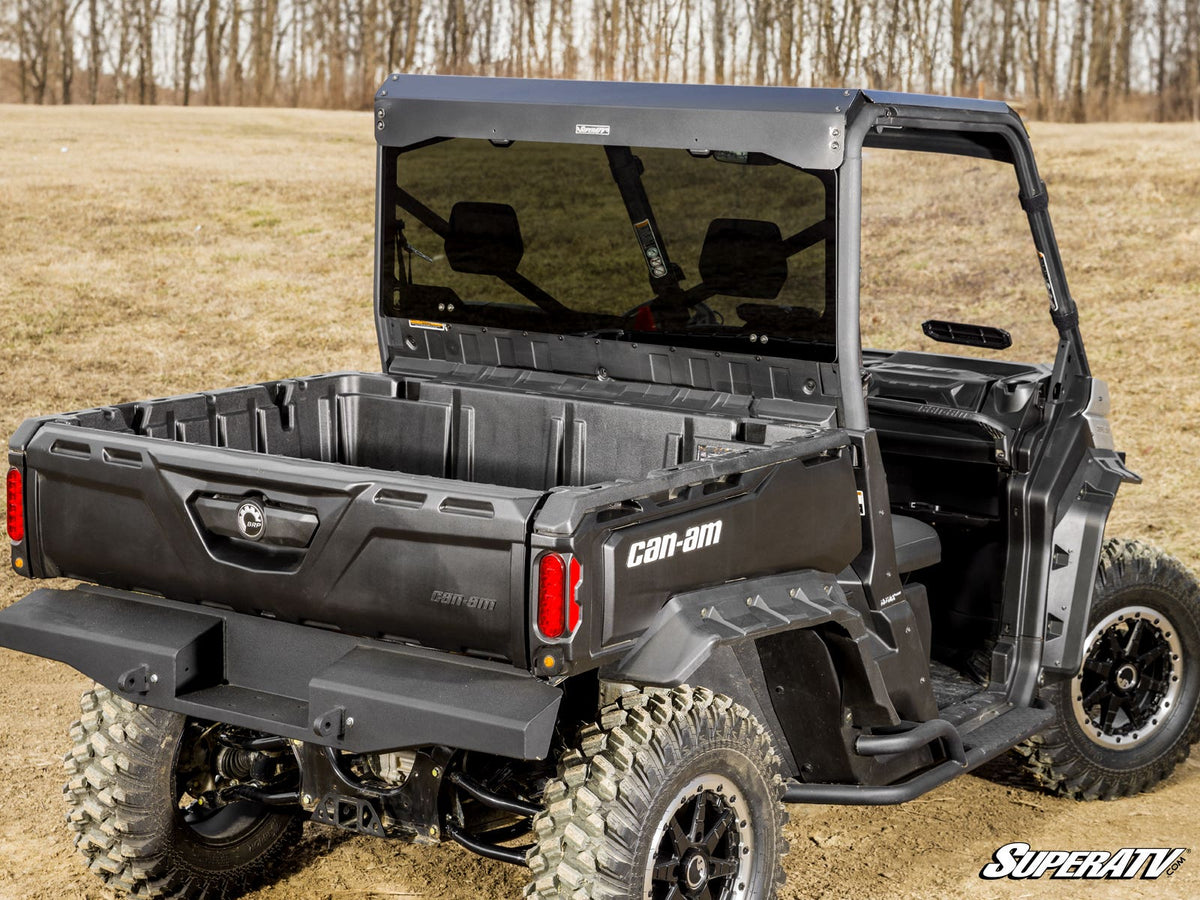 Can-Am Defender Rear Glass Windshield