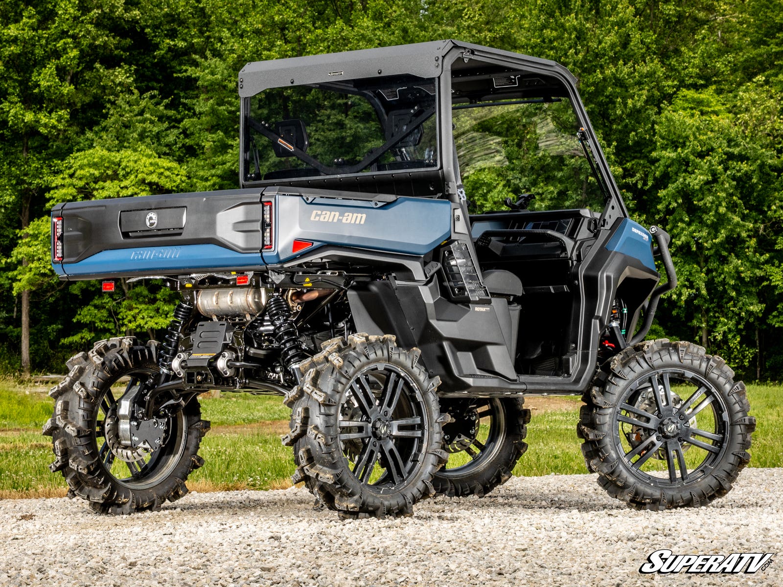 Can-Am Defender HD11 6in. Portal Gear Lift - 2 Seat - Dual Idler - 45% Gear Reduction - Billet Housing