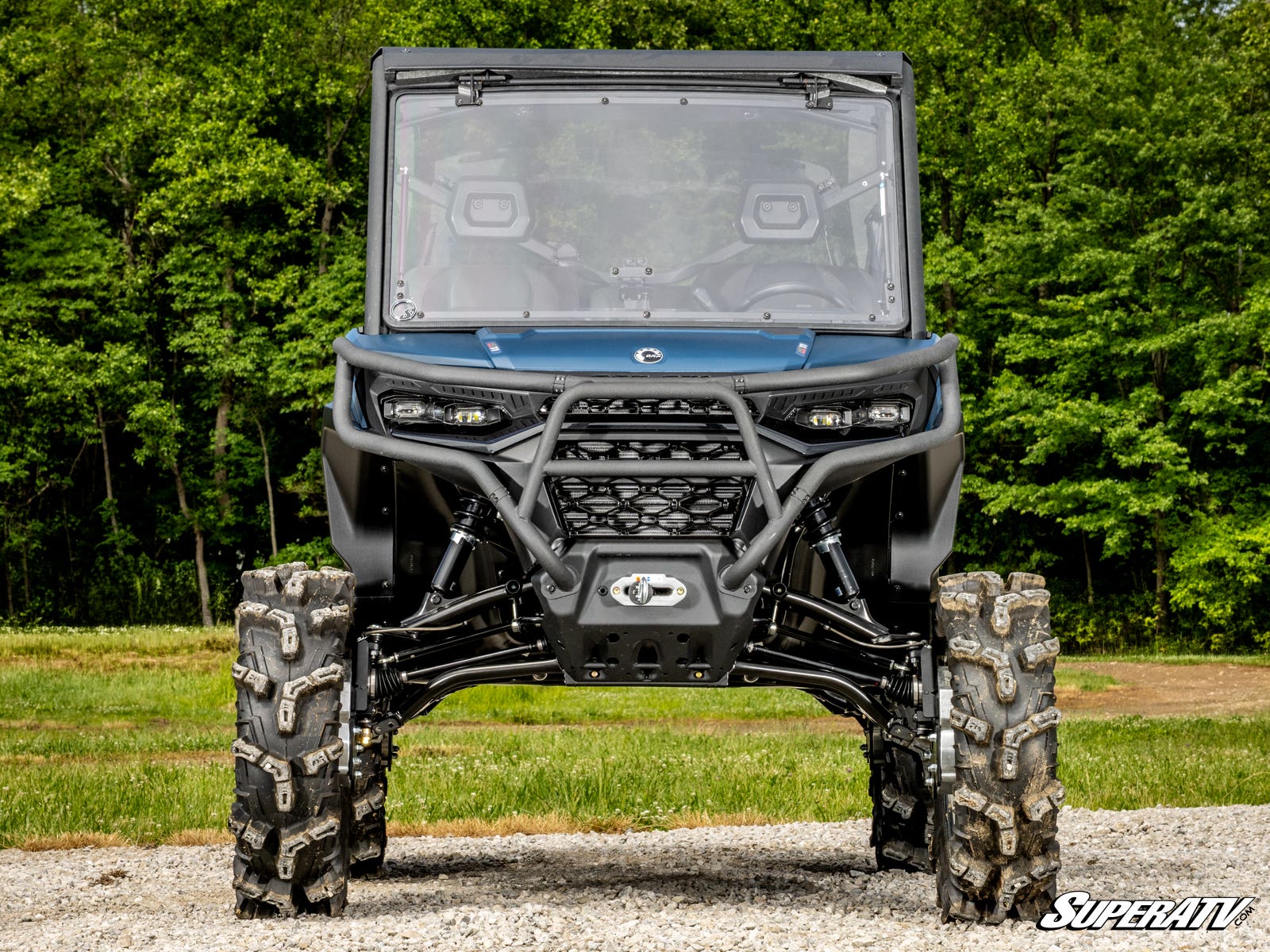 Can-Am Defender HD11 6in. Portal Gear Lift - 2 Seat - Dual Idler - 45% Gear Reduction - Billet Housing