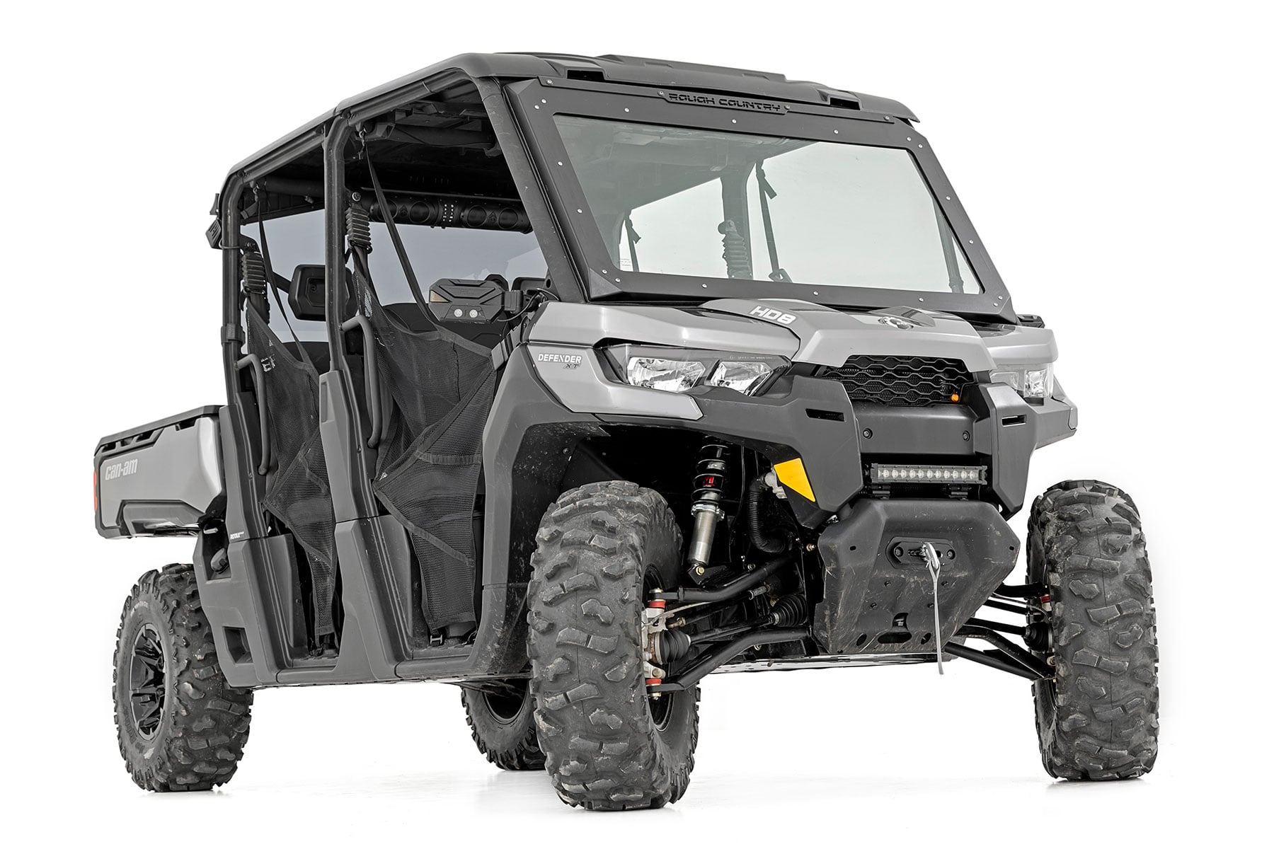 M1 Front Coil Over Shocks | Ride Height Adjust | Can-Am Defender HD5/HD8/HD9/HD10