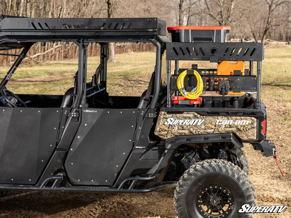 Can-Am Defender MAX Outfitter Bed Rack - Recessed Lights