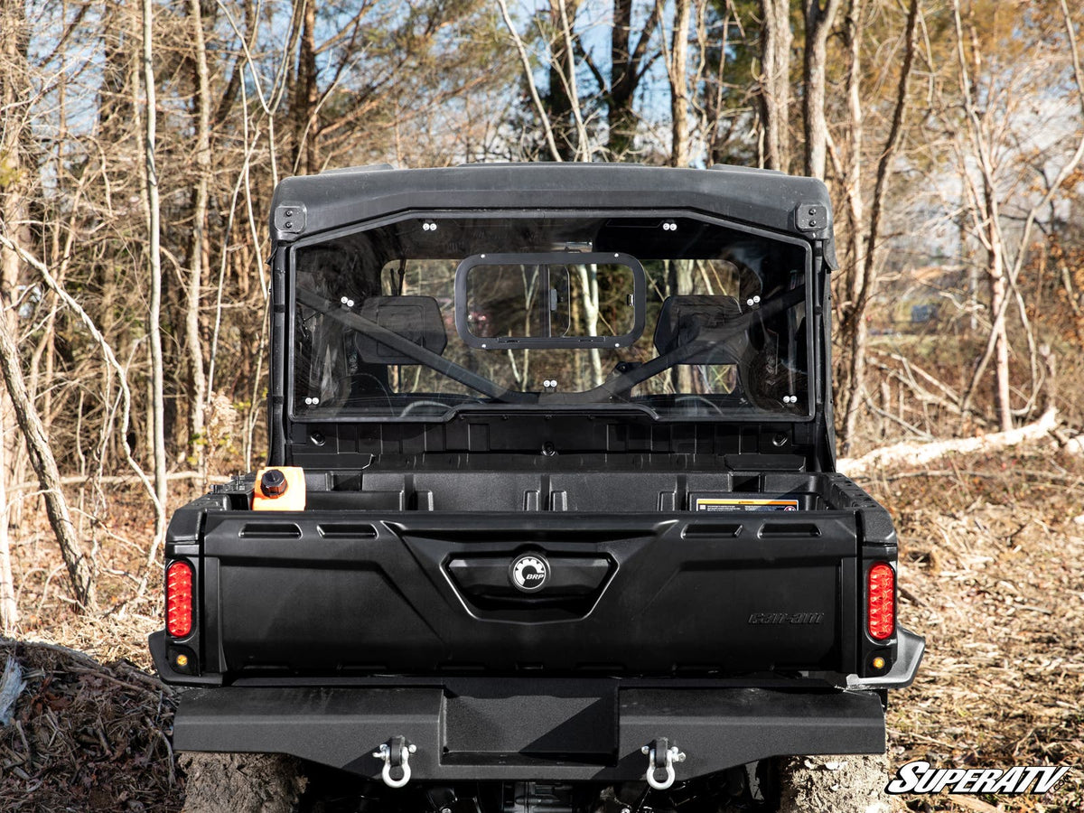 Can-Am Defender HD5 Sliding Rear Windshield