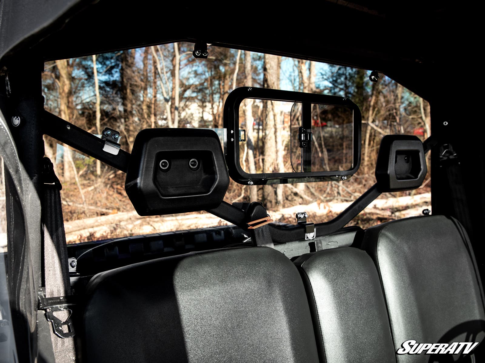 Can-Am Defender HD8 Sliding Rear Windshield