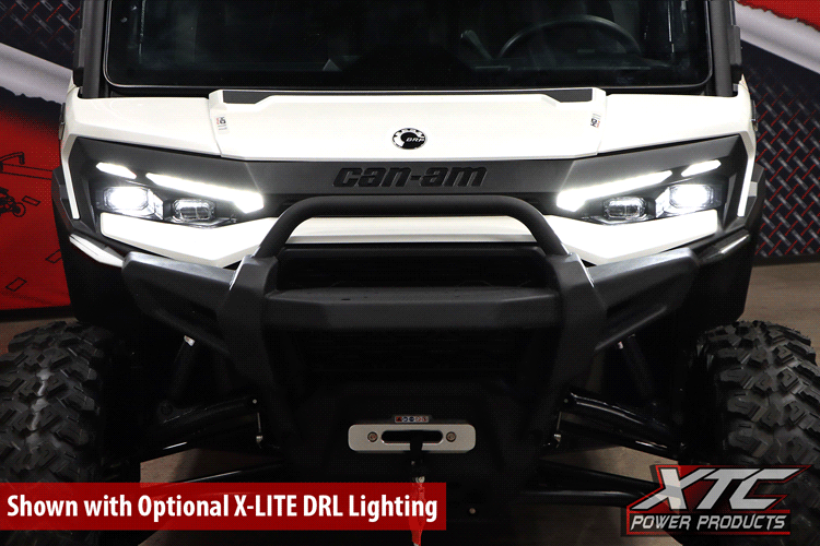 XTC 62c09b9f09b73273 | Can-Am Defender HD11 Self-Canceling Turn Signal System with Billet Lever