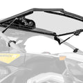 Can-Am Maverick R Scratch-Resistant Flip Windshield - Clear