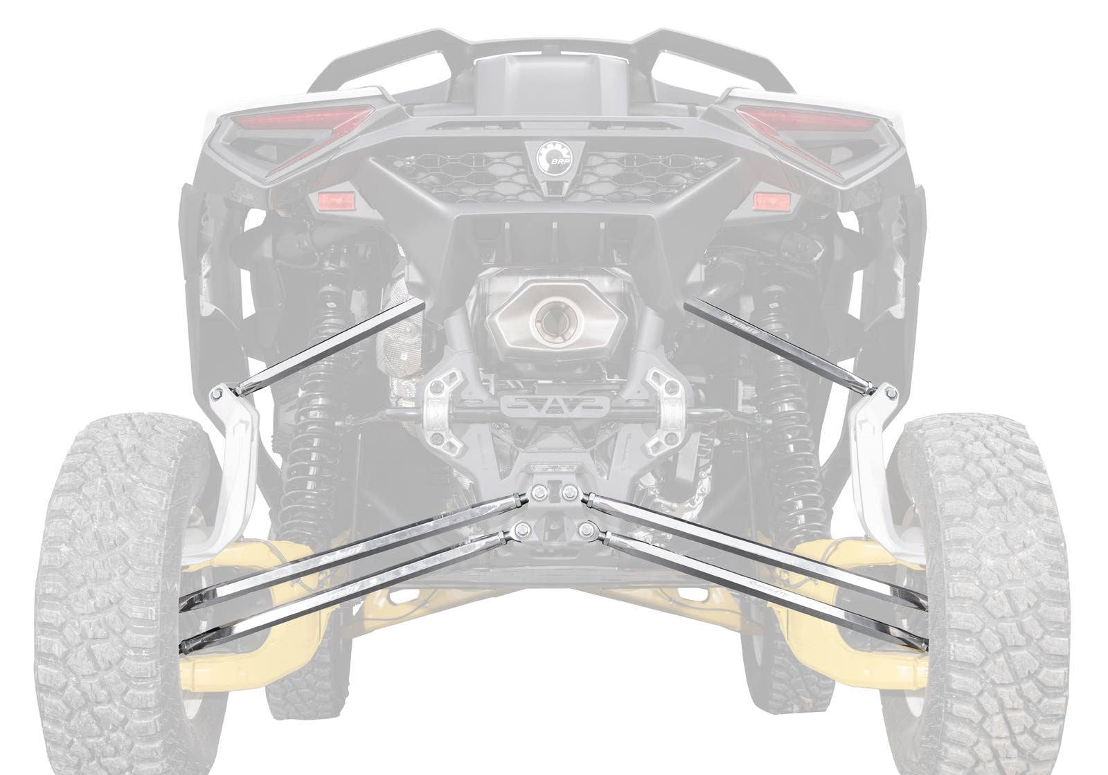 Can-Am Maverick R Billet Aluminum Hex Radius Arms - Arms ONLY