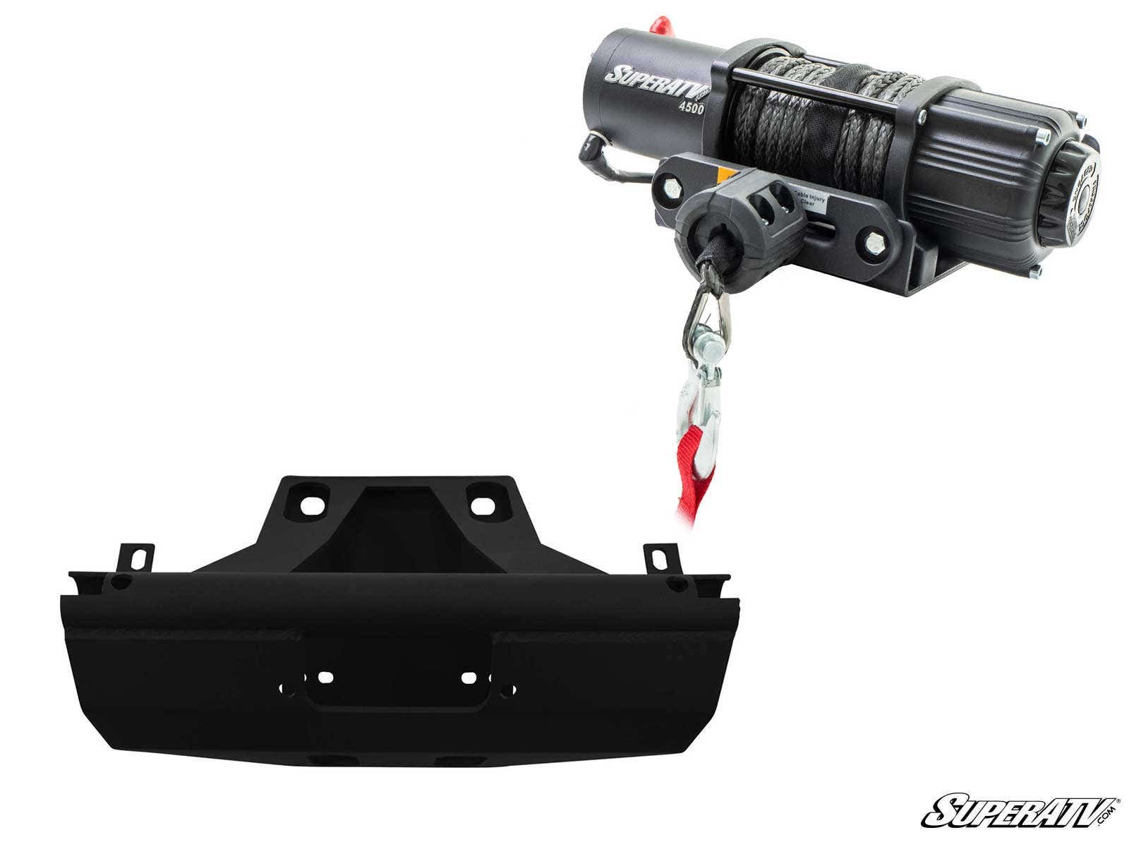Can-Am Maverick X3 Winch Mount & 4500 lb. Winch