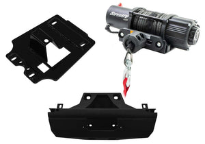 Can-Am Maverick X3 Winch Mount & 4500 lb. Winch With Frame Stiffener