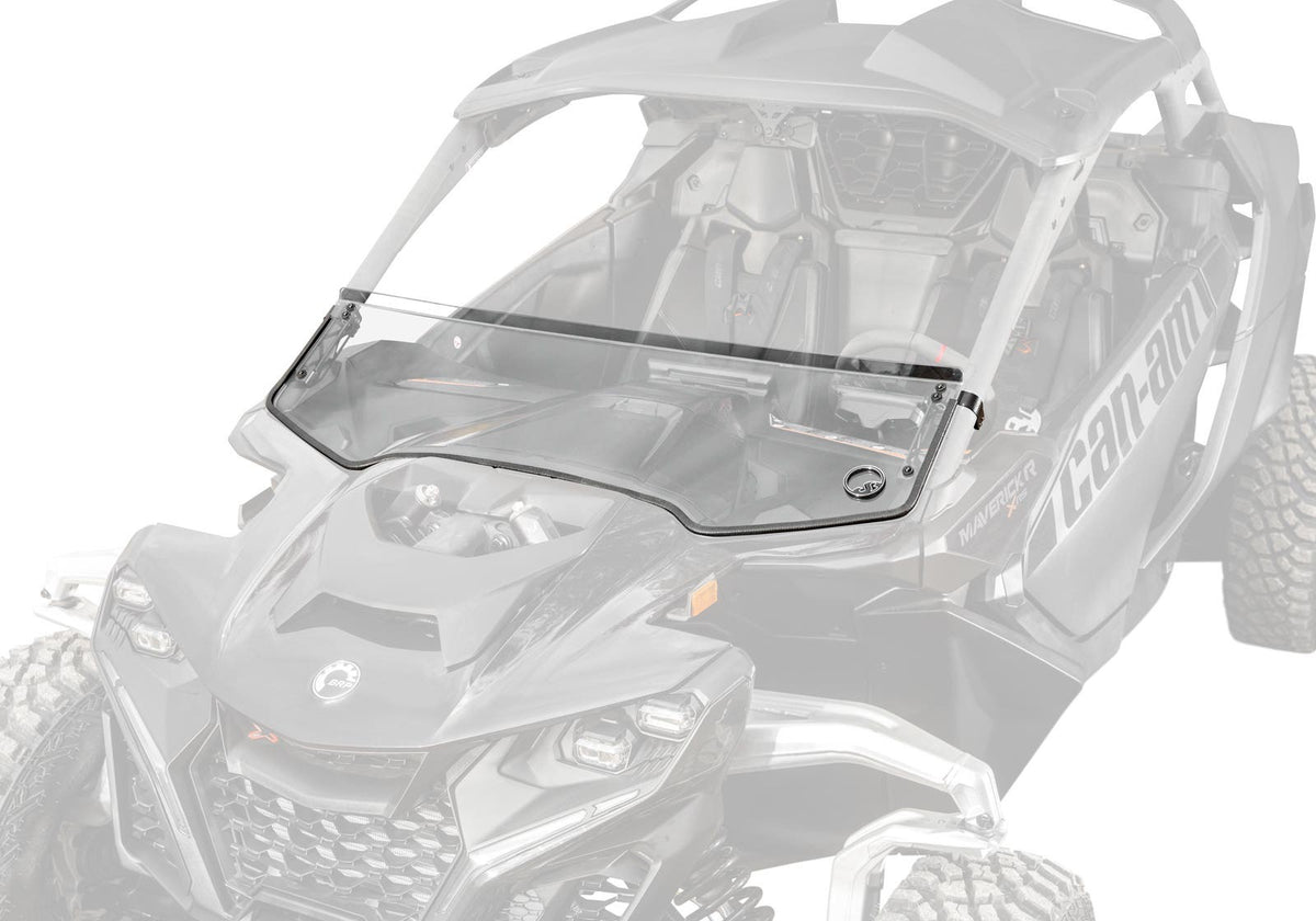 Can-Am Maverick R Half Windshield - Clear SR