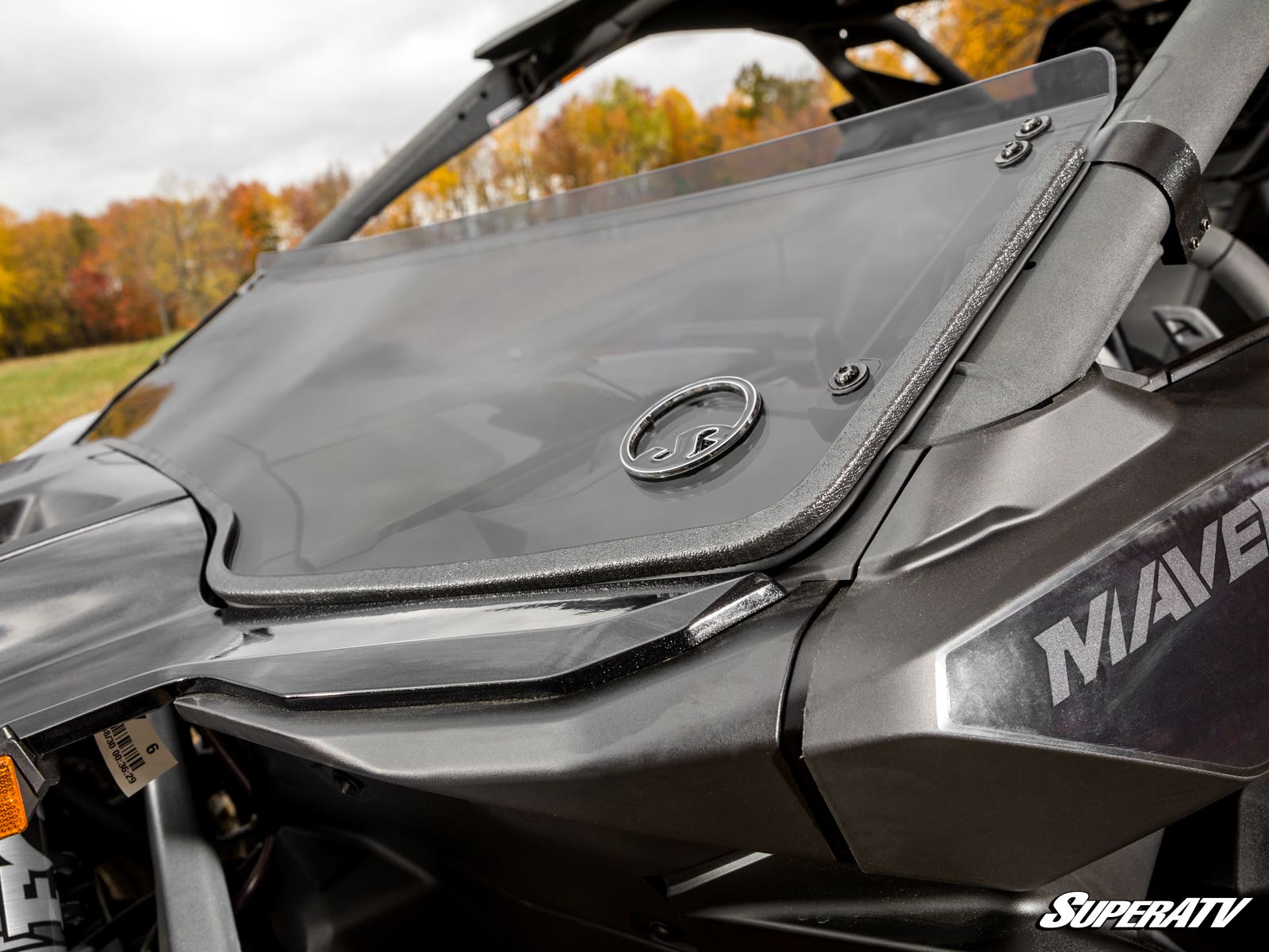 Can-Am Maverick R Scratch-Resistant Half Windshield