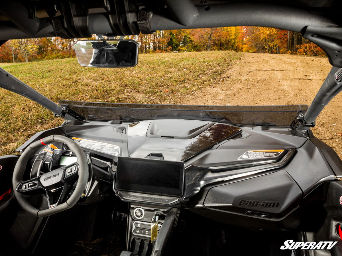Can-Am Maverick R Half Windshield - Dark Tint