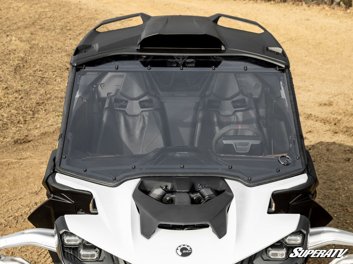 Can-Am Maverick R Scratch-Resistant Full Windshield - 72