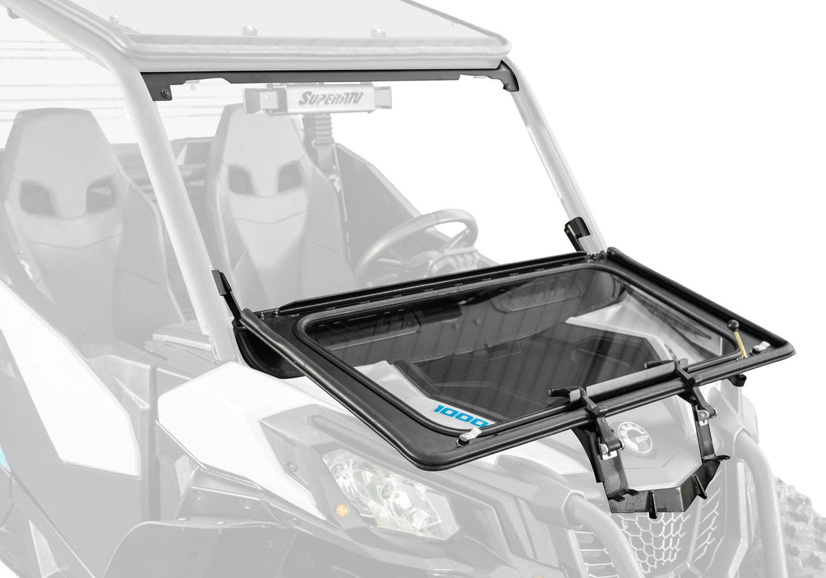 Can-Am Maverick Sport Flip Down Glass Windshield
