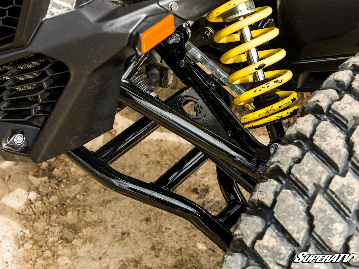 Can-Am Maverick X3 Atlas Pro 1.5in. Forward Offset A-Arms - Black - 64in.