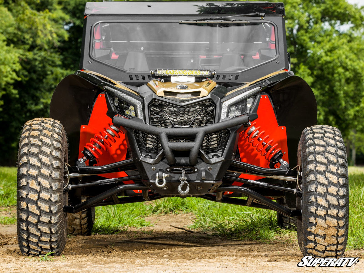 Can-Am Maverick X3 Atlas Pro 1.5in. Forward Offset A-Arms - Black - 72in.