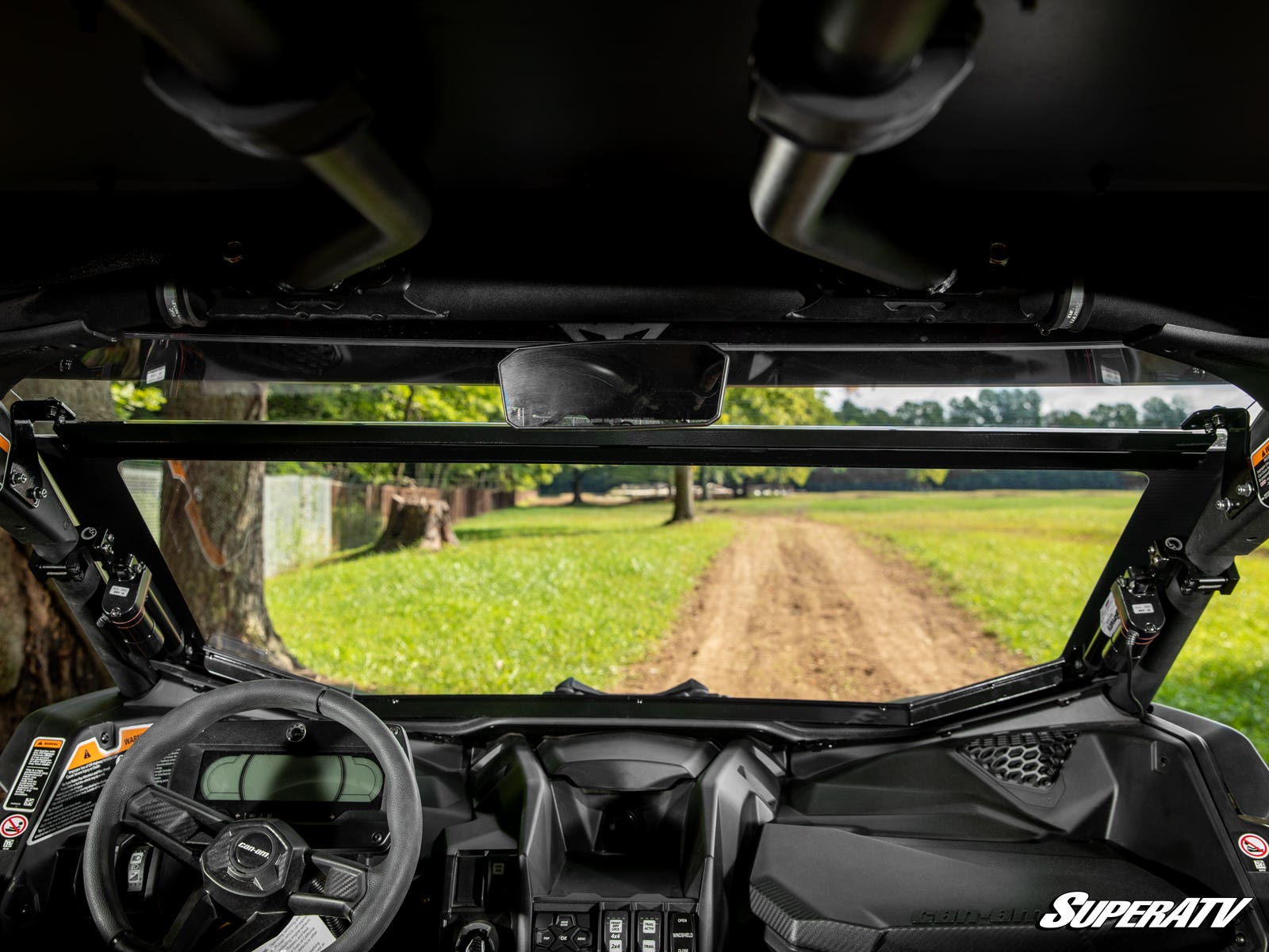 Can-Am Maverick X3 MaxDrive Power Flip Windshield