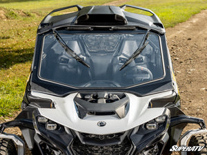 Can-Am Maverick R Glass Windshield + LH Windshield Wiper