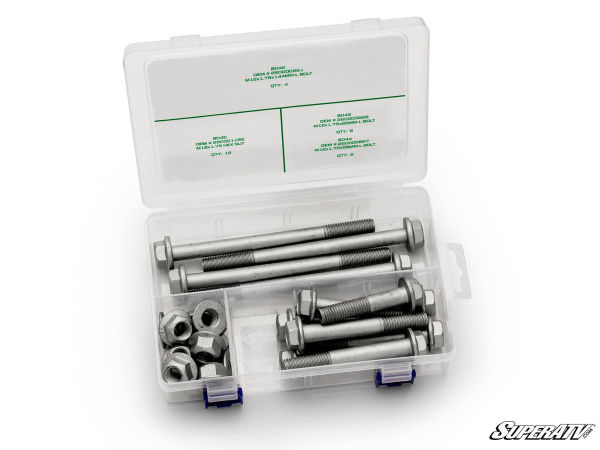 Up & Running Can-Am Maverick X3 Suspension Bolt Kit - Front