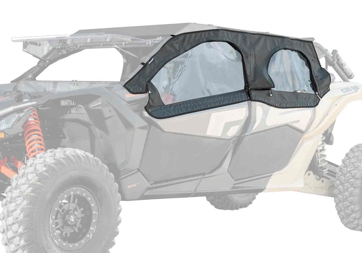 Can-Am Maverick X3 MAX Primal Soft Cab Enclosure Upper Doors - No RWS