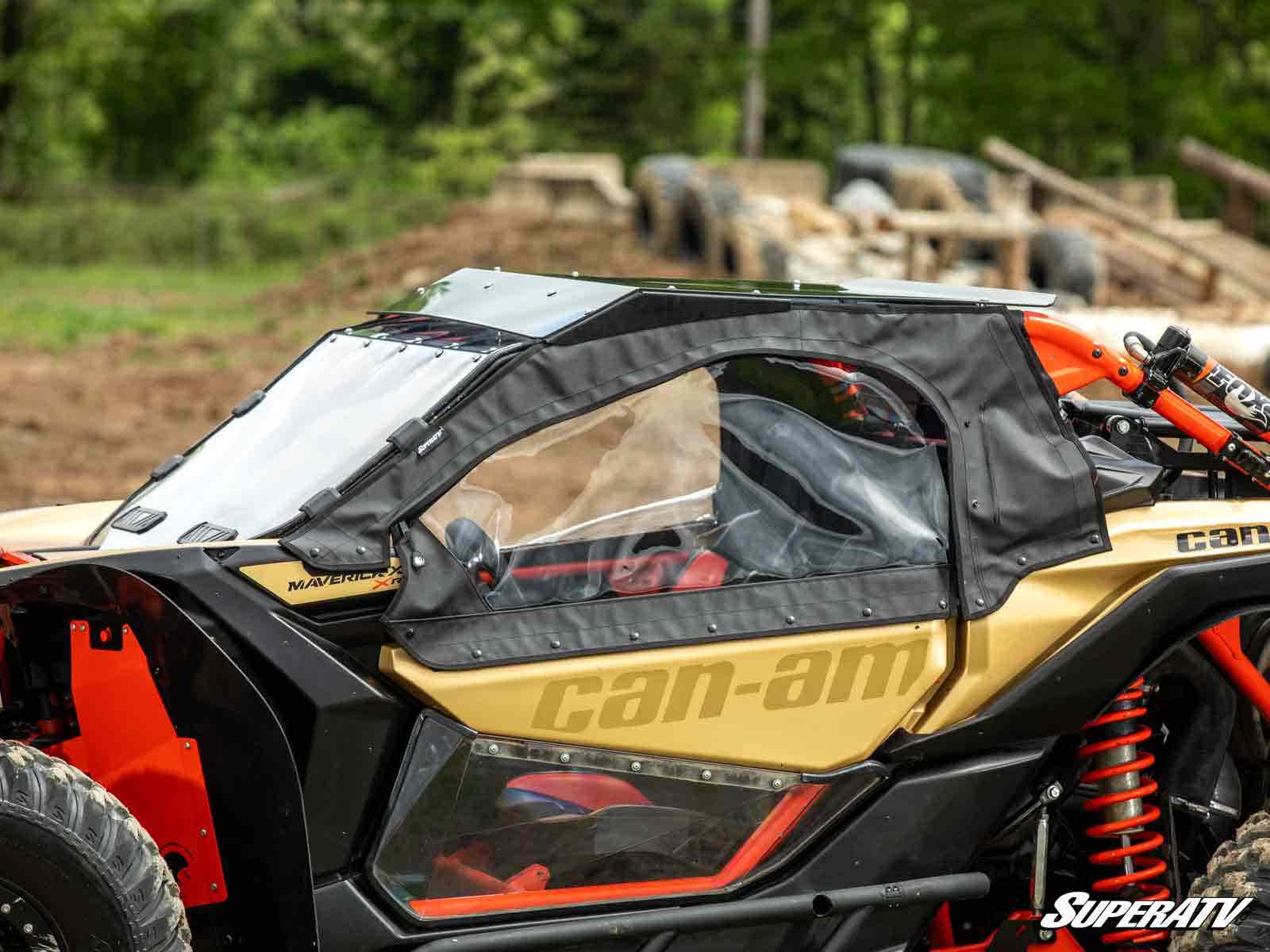 Can-Am Maverick X3 Primal Soft Cab Enclosure Upper Doors - No RWS