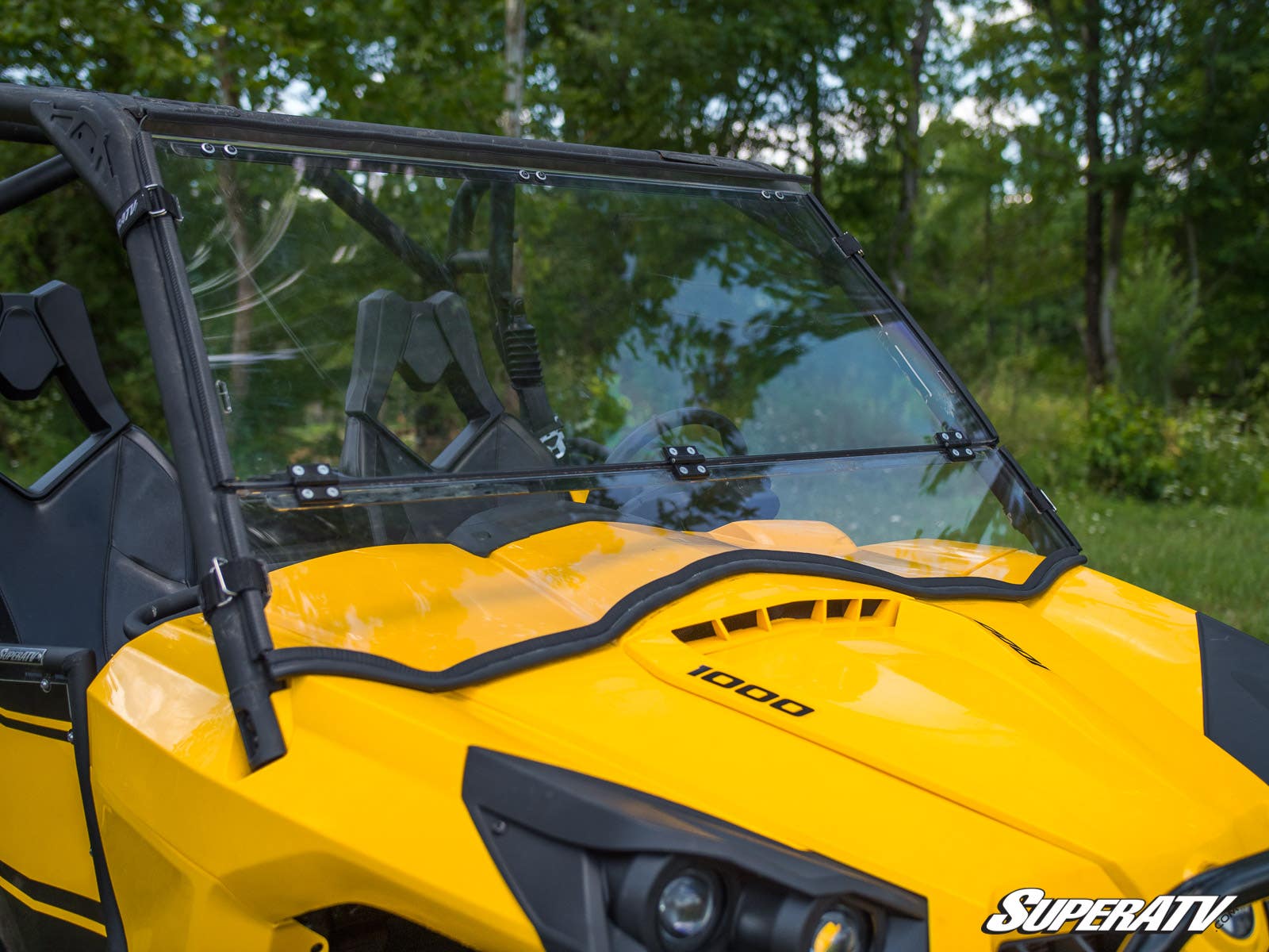 Can-Am Commander Scratch Resistant Flip Down Windshield