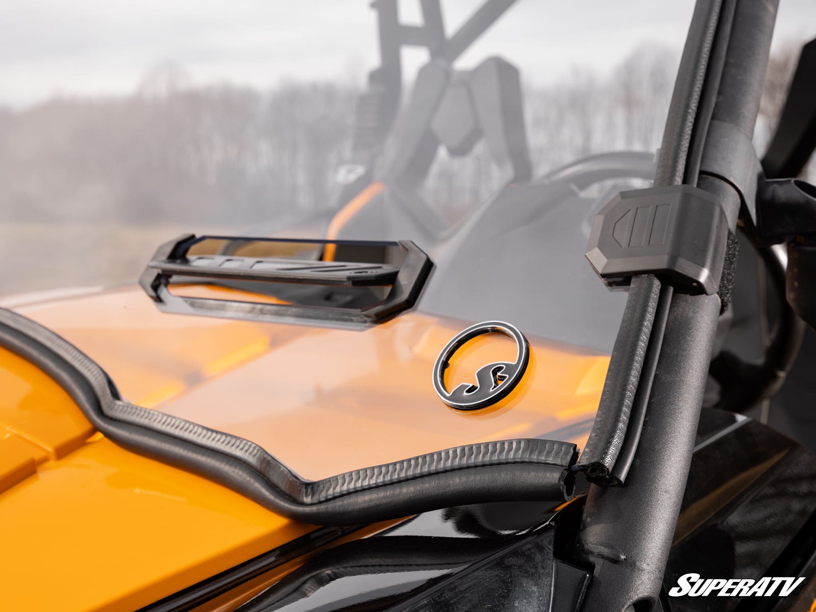 Can-Am Commander Scratch Resistant Vented Full Windshield
