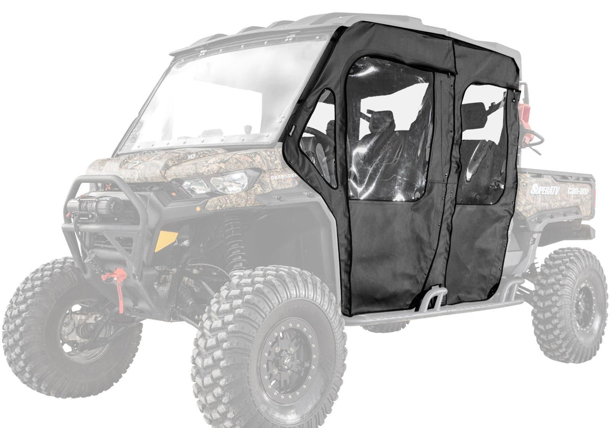 Can-Am Defender Max Primal Soft Cab Enclosure Doors - 76 RWS