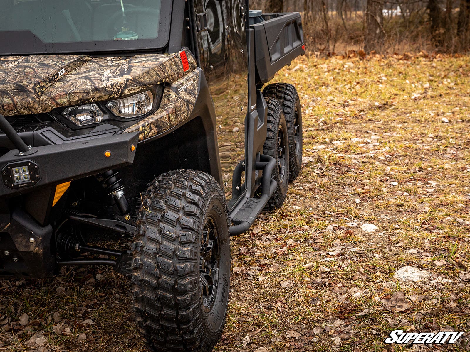 Can-Am Defender Heavy-Duty Nerf Bars