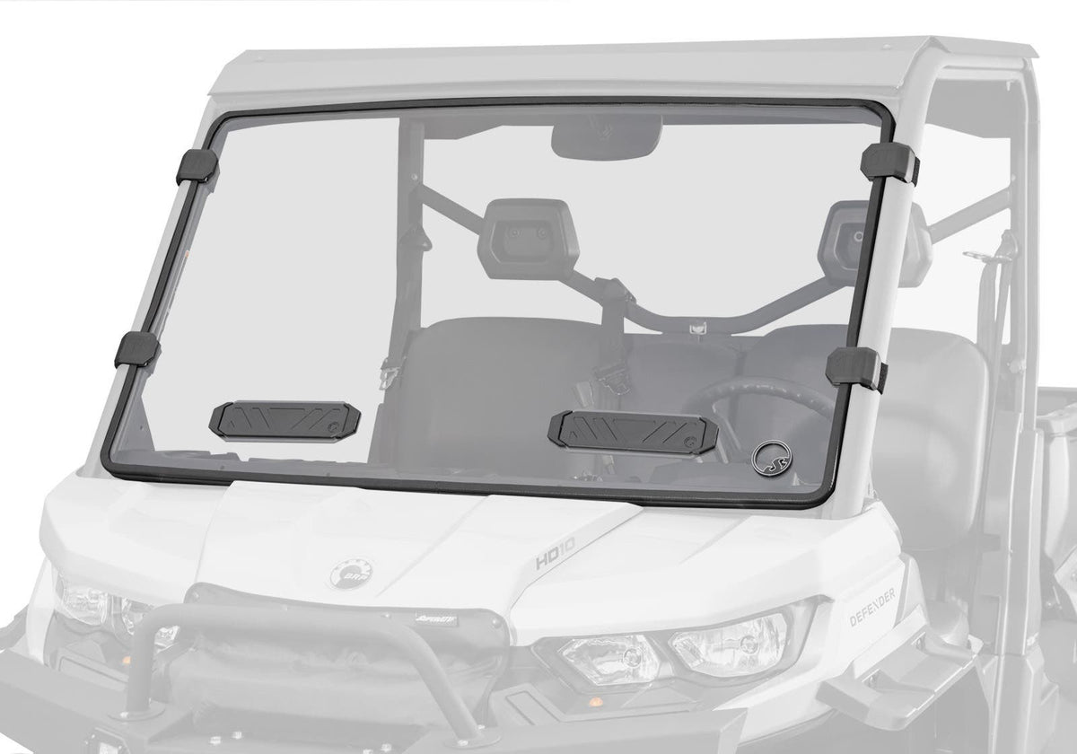 Can-Am Defender Scratch Resistant Vented Full Windshield