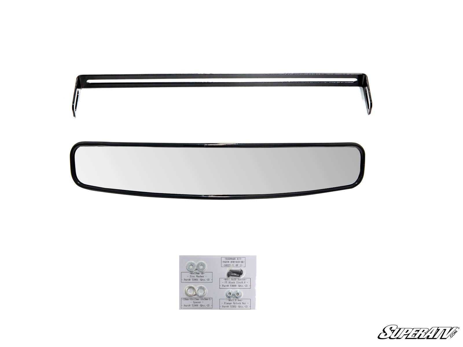 Defender Curved Rear View Mirror