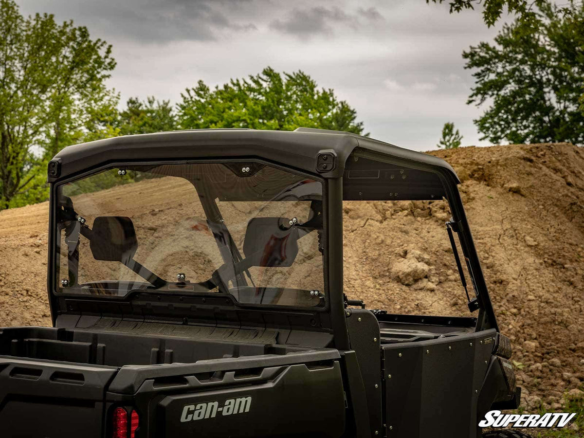 Can-Am Defender XMR Rear Windshield - Standard Light Tint