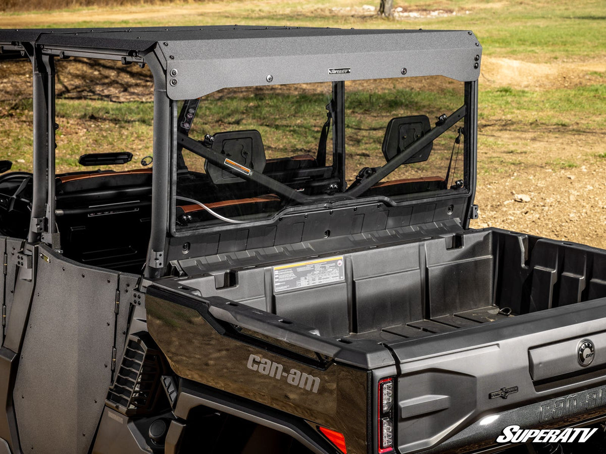 Can-Am Defender Rear Windshield - Standard Light Tint
