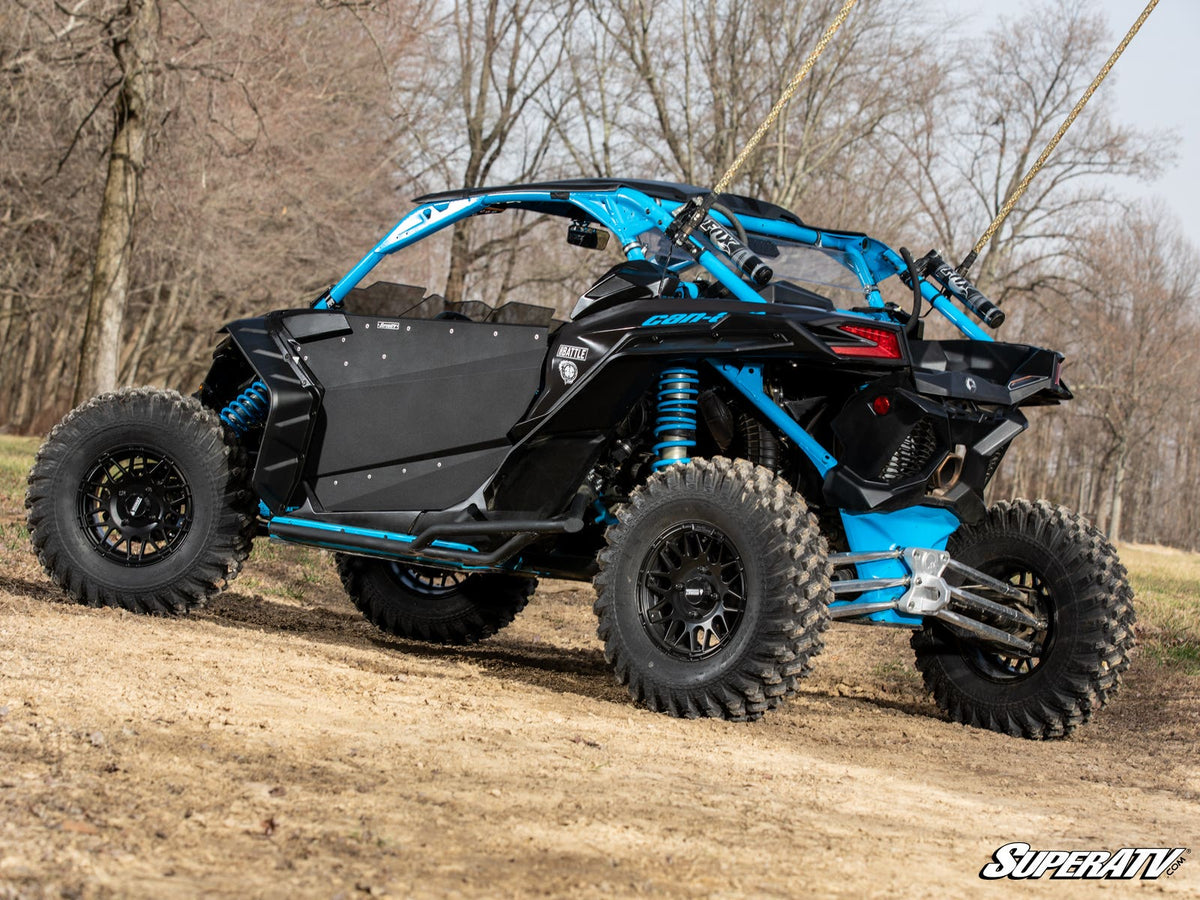 Can-Am X3 Full Aluminum Doors - Wrinkle Black - 2 Door