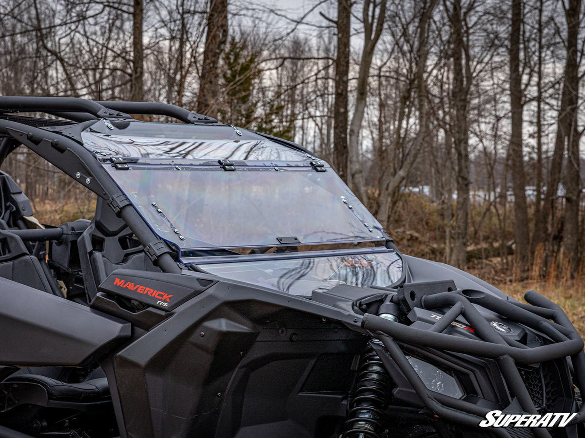 Can-Am Maverick X3 Scratch Resistant Flip Windshield