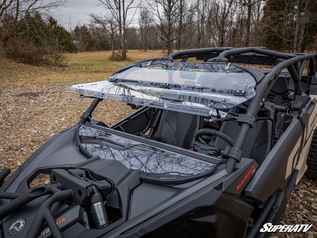 Can-Am Maverick X3 Scratch Resistant Flip Windshield