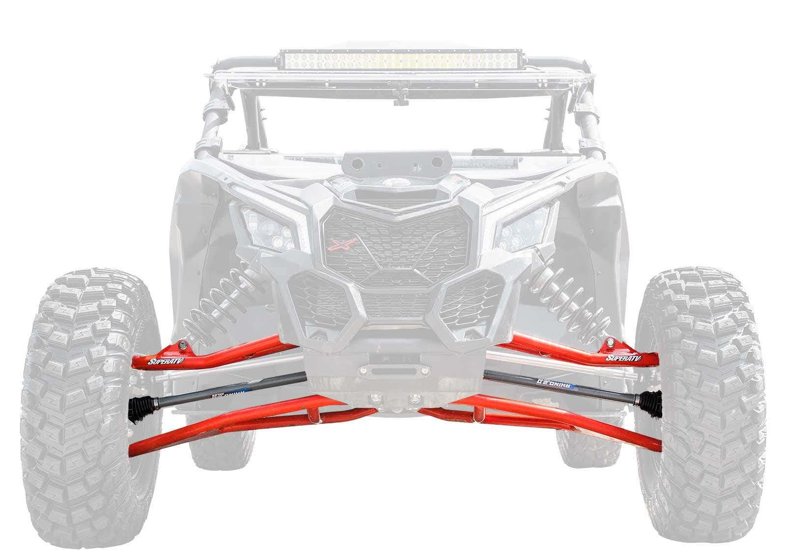Can-Am Maverick X3 Long Travel Conversion Kit - Red - 900
