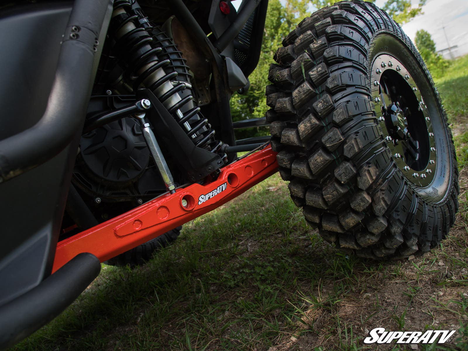 Can-Am Maverick X3 Long Travel Conversion Kit - Red - 900