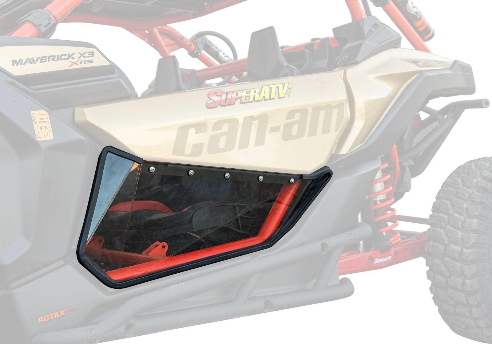 Can-Am Maverick X3 Clear Lower Doors