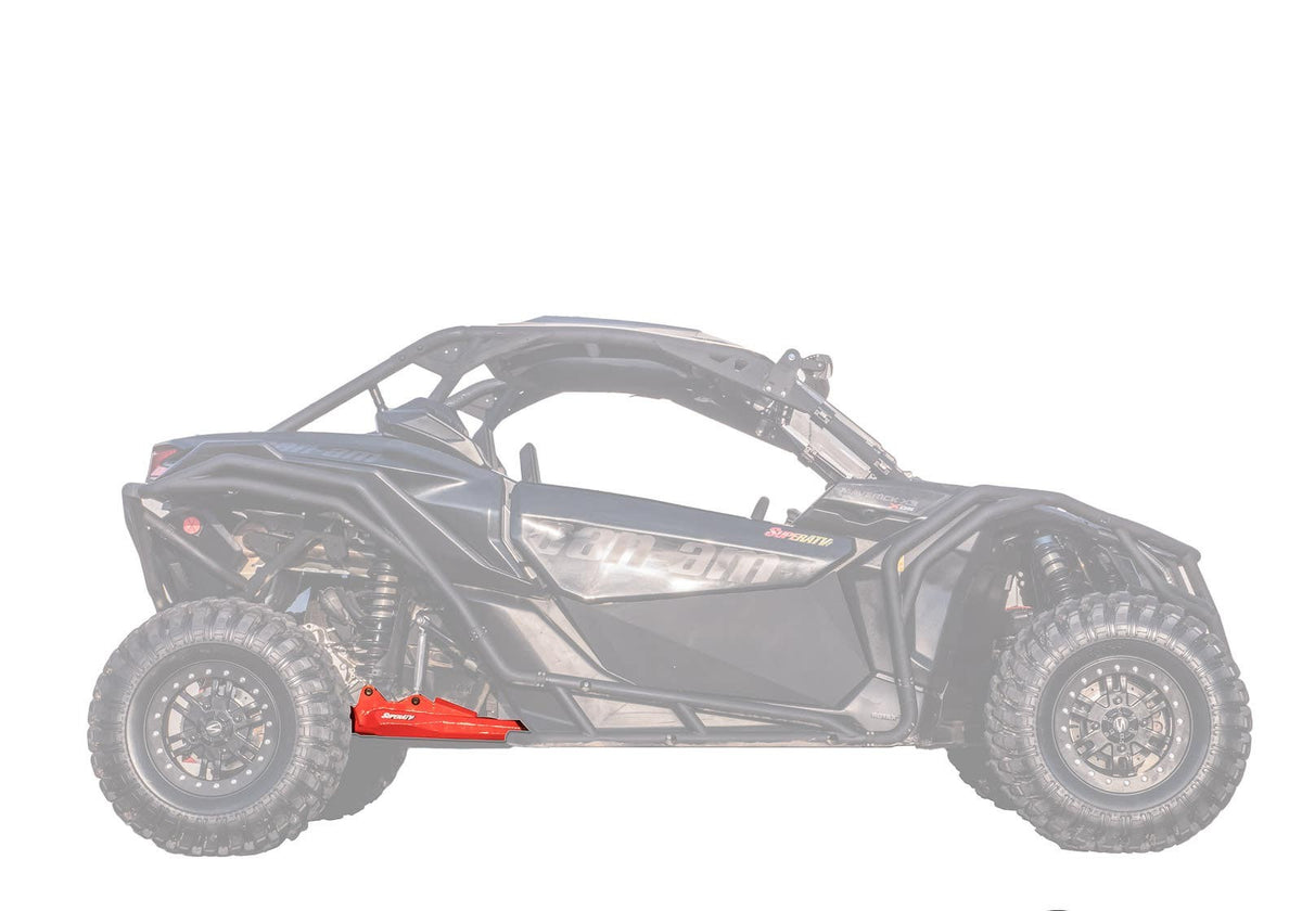 Can-Am Maverick X3 High Clearance Rear Trailing Arms - Red