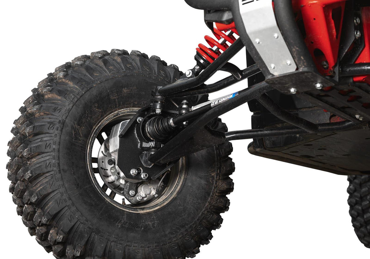 Can-Am Maverick X3 4in. Portal Gear Lift - Dual Idler - 30% Gear Reduction - Billet Housing - With Frame Stiffener